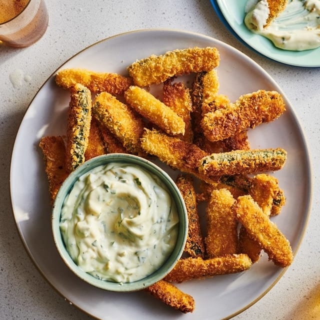Fried Zucchini.