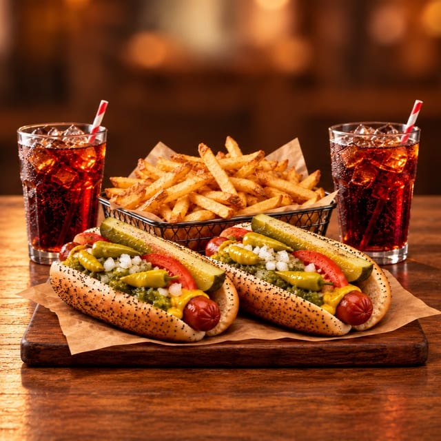 Chicago Dog Duo.