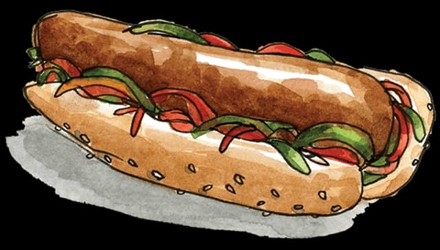 Italian Sausage Sandwich