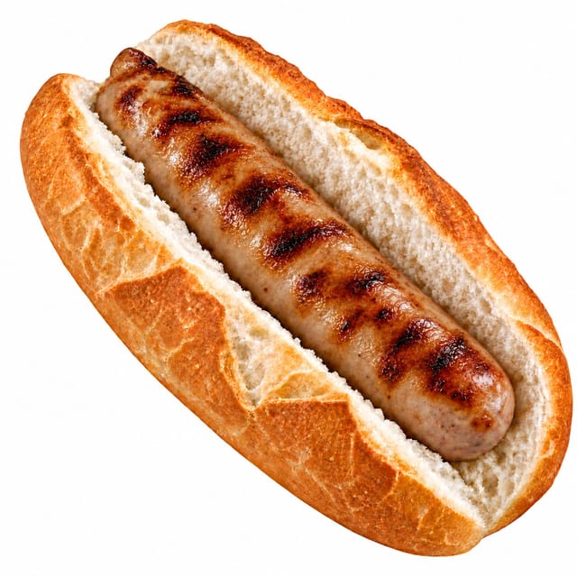 Bratwurst Sandwich.
