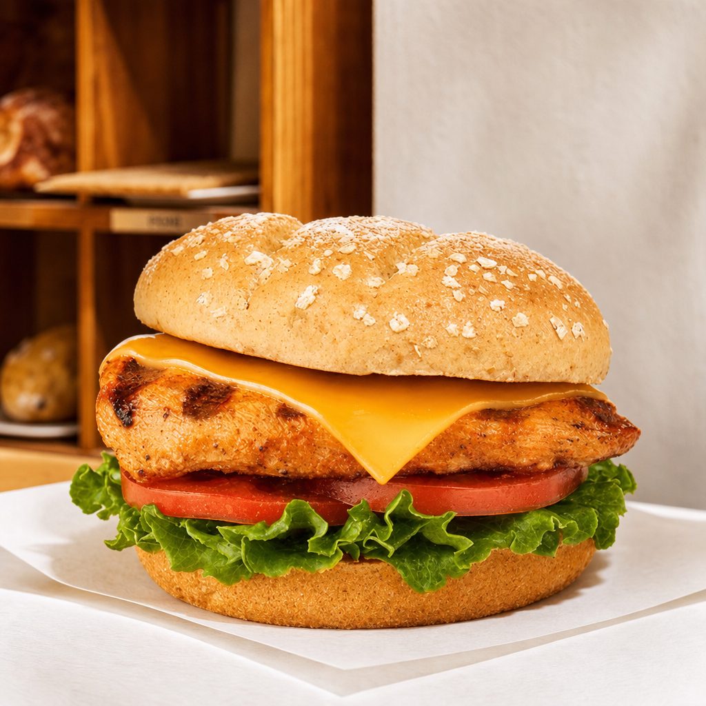 Original Grilled Chicken Breast Sandwich.