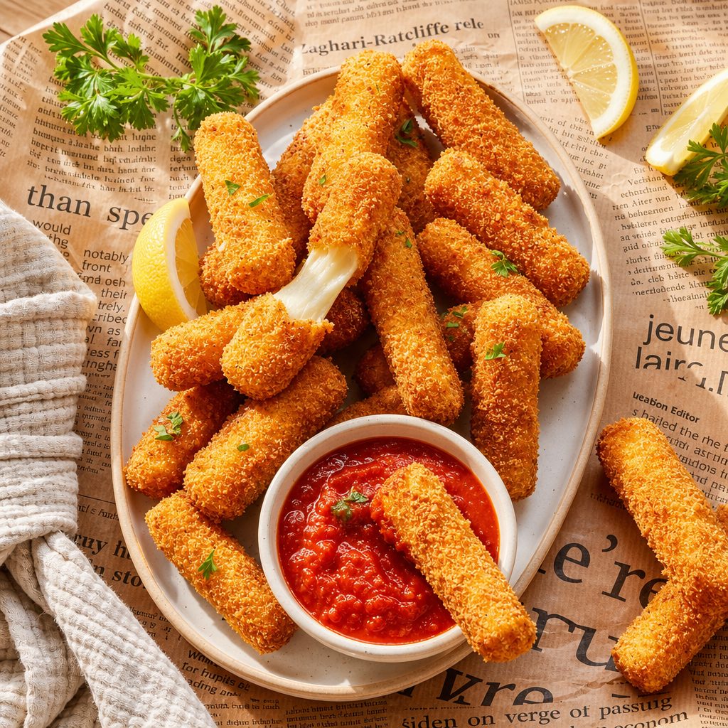 Mozzarella Sticks.