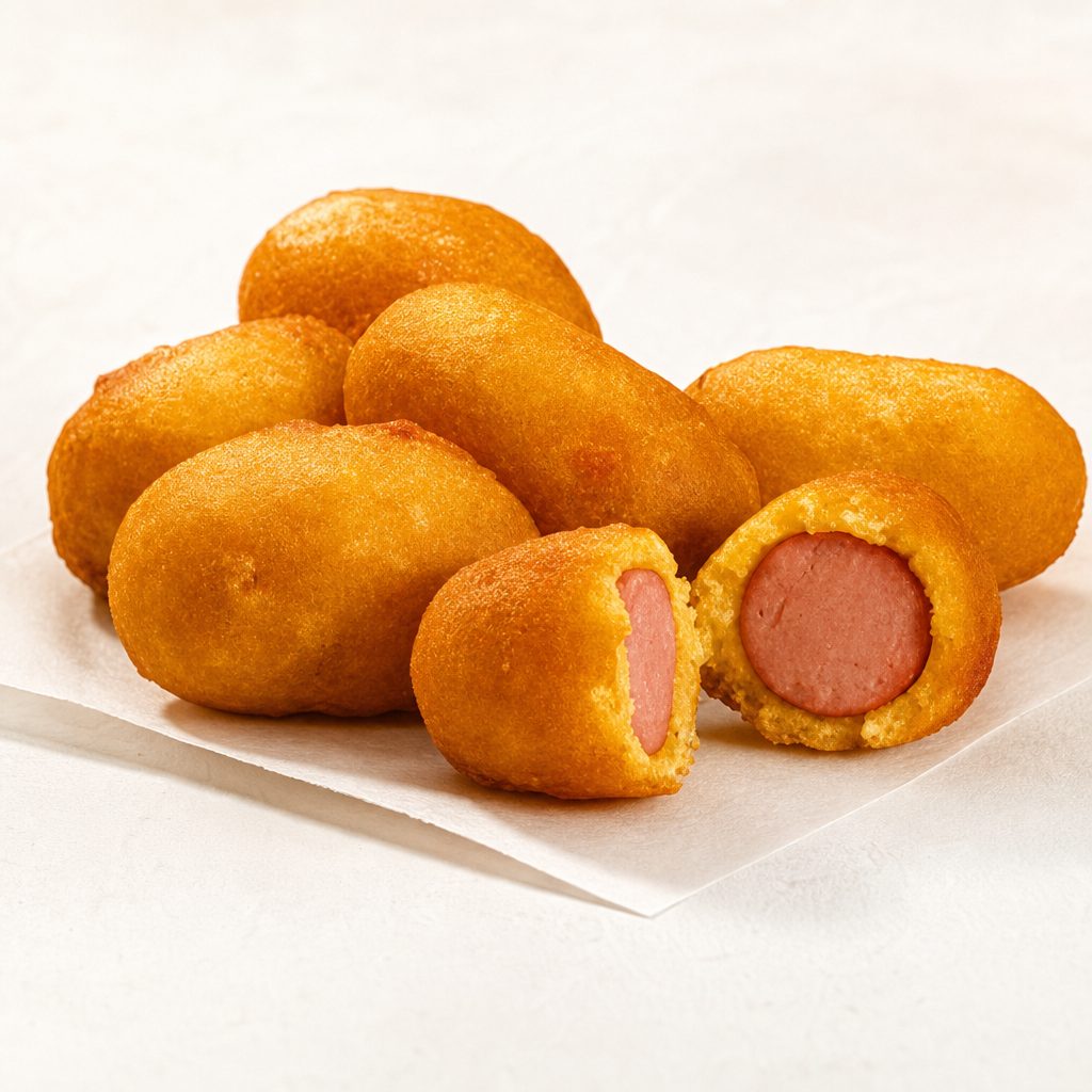 Mini Corn Dogs.
