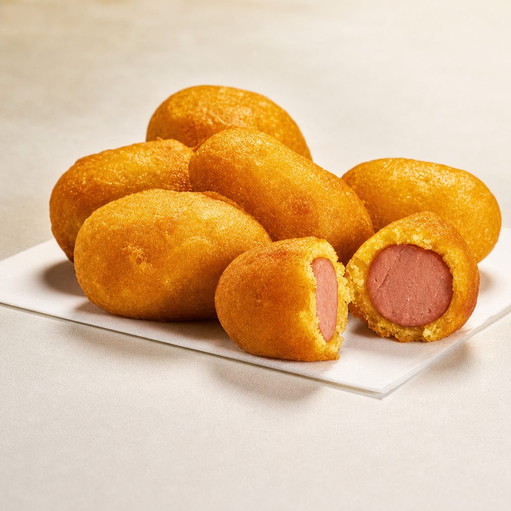 9pc Mini Corn Dogs.