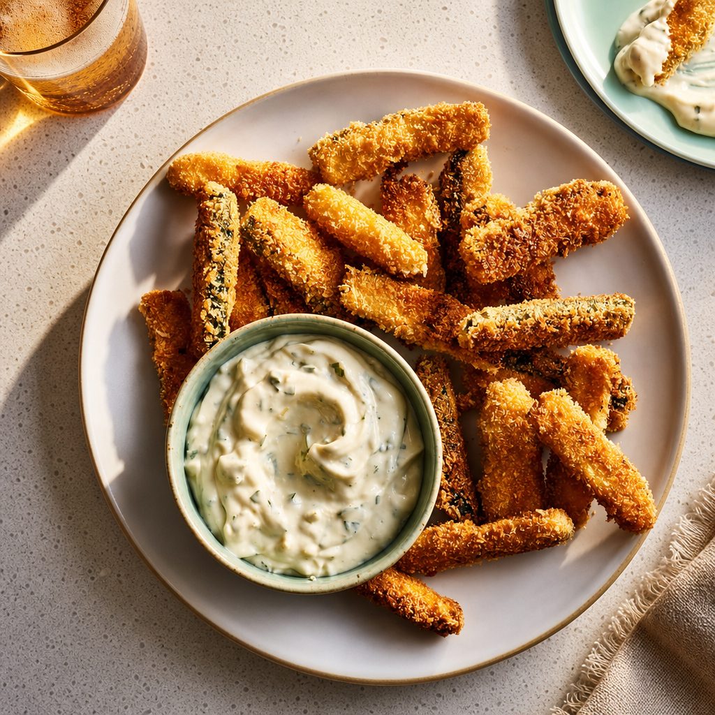 Fried Zucchini.